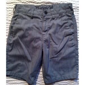 Hurley Blue Plaid Casual Shorts Size 26 NWOT